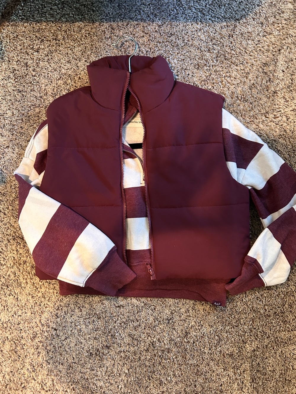 Zip up and Vest